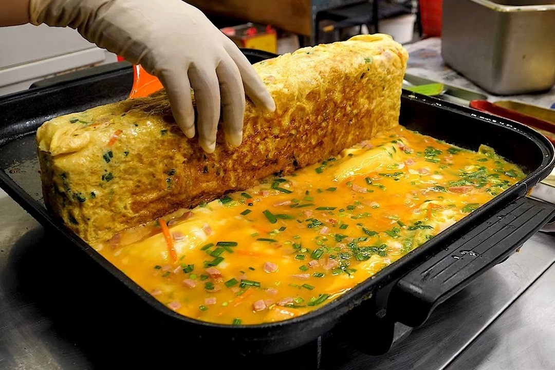 Mon an can toi 60 qua trung ga cua Han Quoc hinh anh