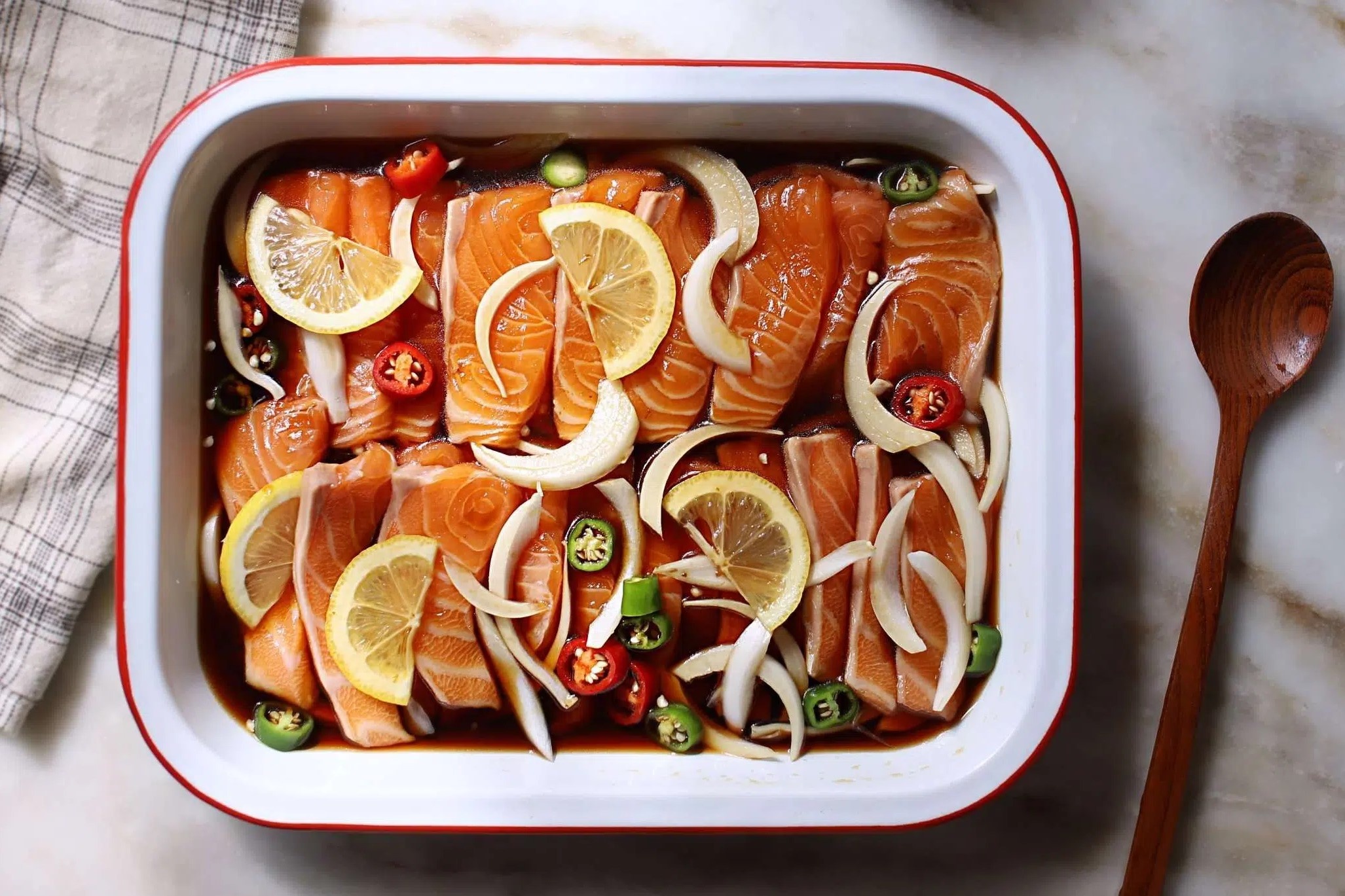 Day lam ca hoi ngam nuoc tuong chuan vi hinh anh