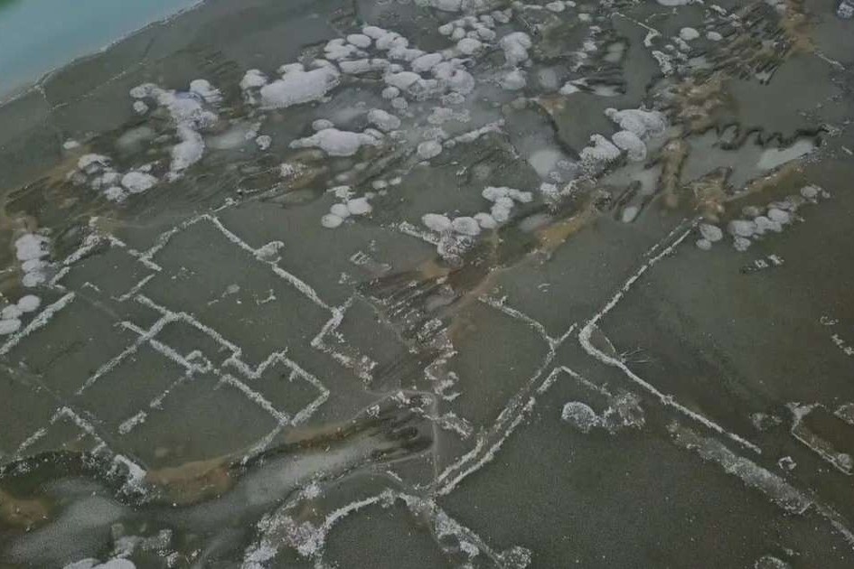 Ngoi lang bi nuoc nhan chim xuat hien sau 50 nam hinh anh