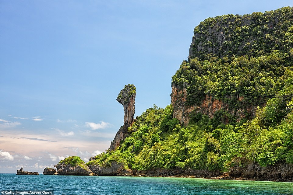 Hòn đảo hình con gà hút khách du lịch ở Thái Lan ảnh 3 Hon dao hinh con ga hut khach du lich o Thai Lan anh 3