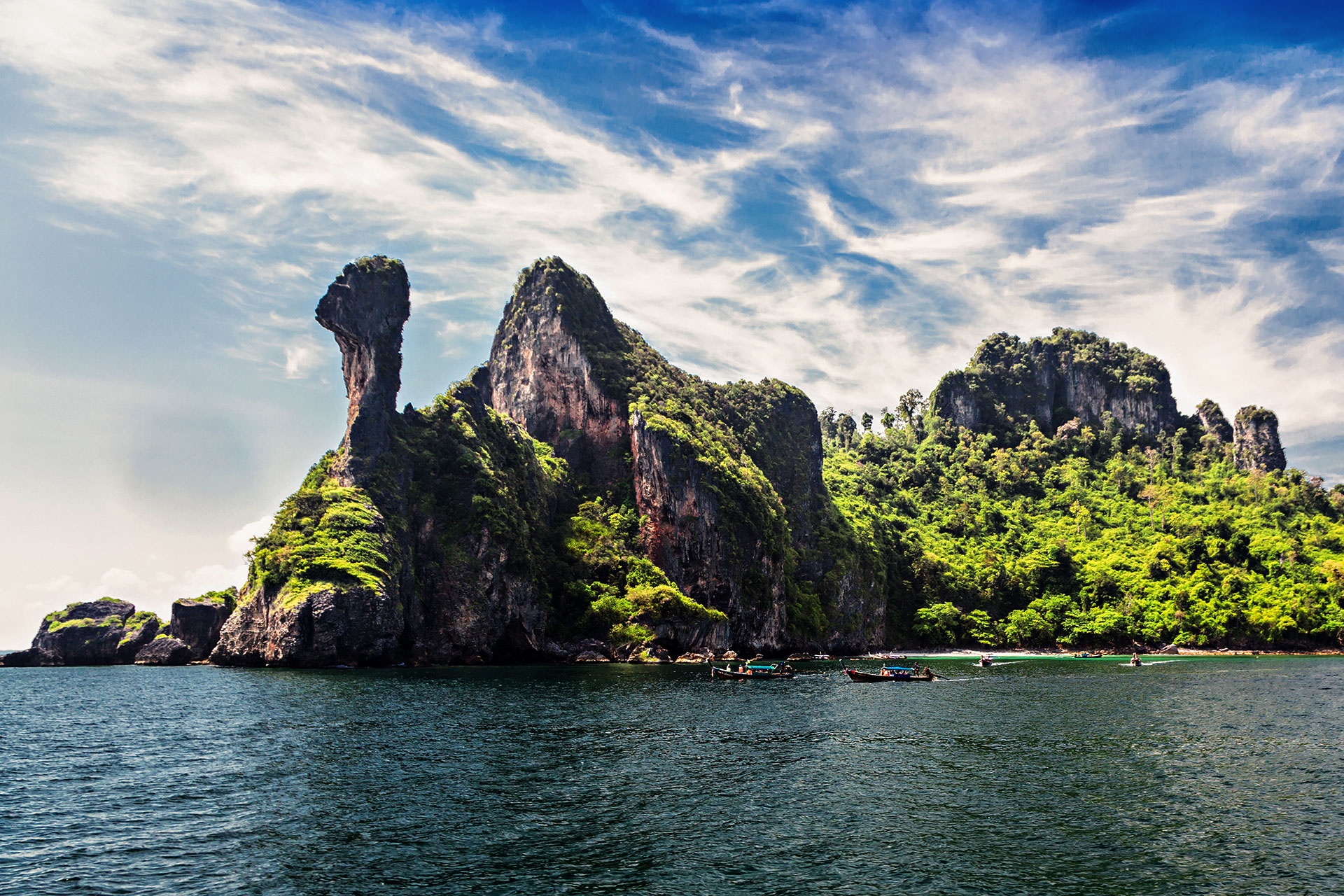 Hòn đảo hình con gà hút khách du lịch ở Thái Lan ảnh 2 Hon dao hinh con ga hut khach du lich o Thai Lan anh 2