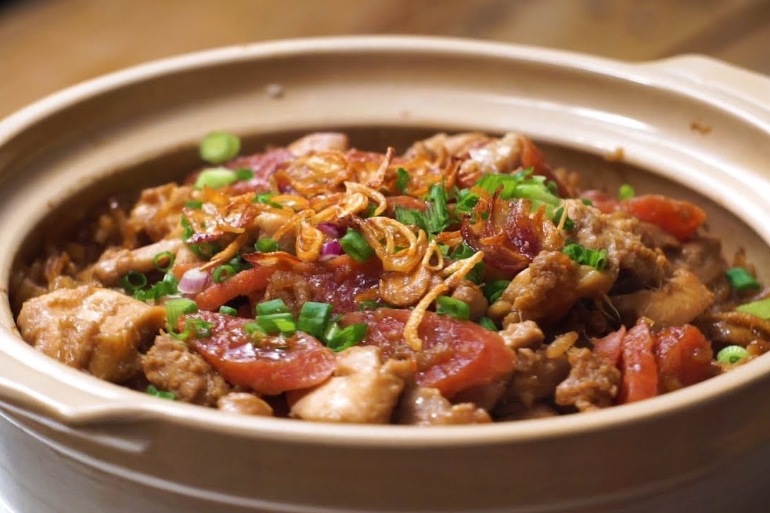 Cach lam com nieu ga lap xuong hinh anh