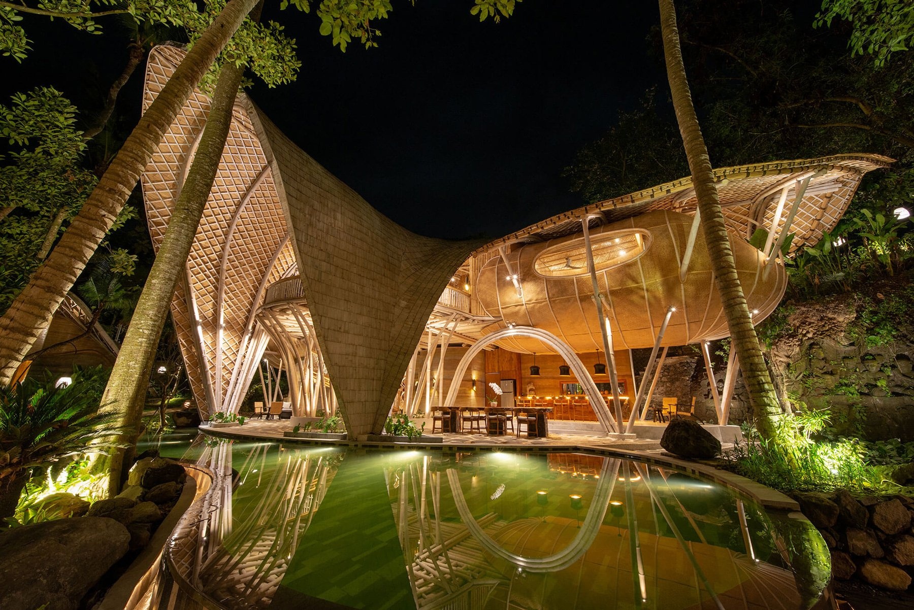 khu nghỉ dưỡng nội thất gỗ sang chảnh Bali ảnh 7 khu nghi duong noi that go sang chanh Bali anh 7