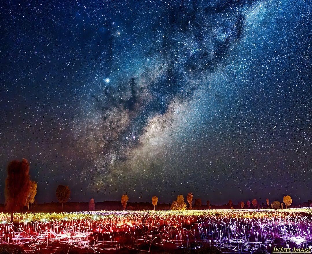 Cánh đồng ánh sáng đẹp huyền ảo tại California ảnh 5 Canh dong anh sang dep huyen ao tai California anh 5