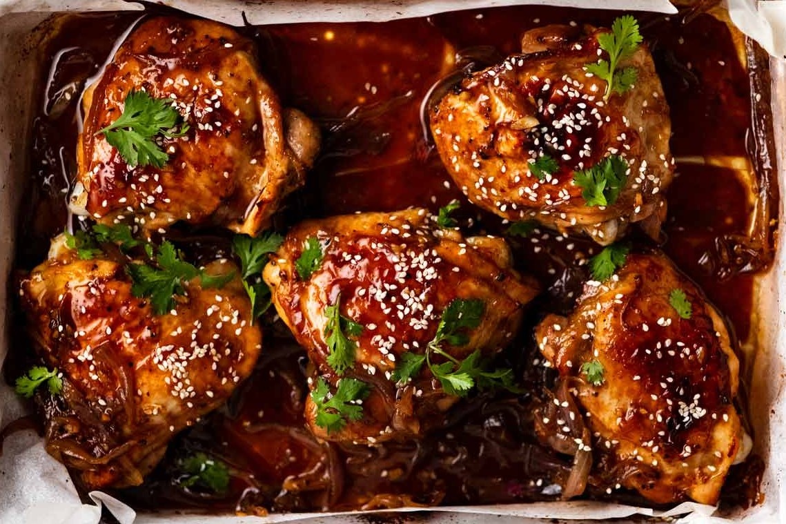 Mon ga nuong xi dau mat ong cho 4 nguoi an hinh anh