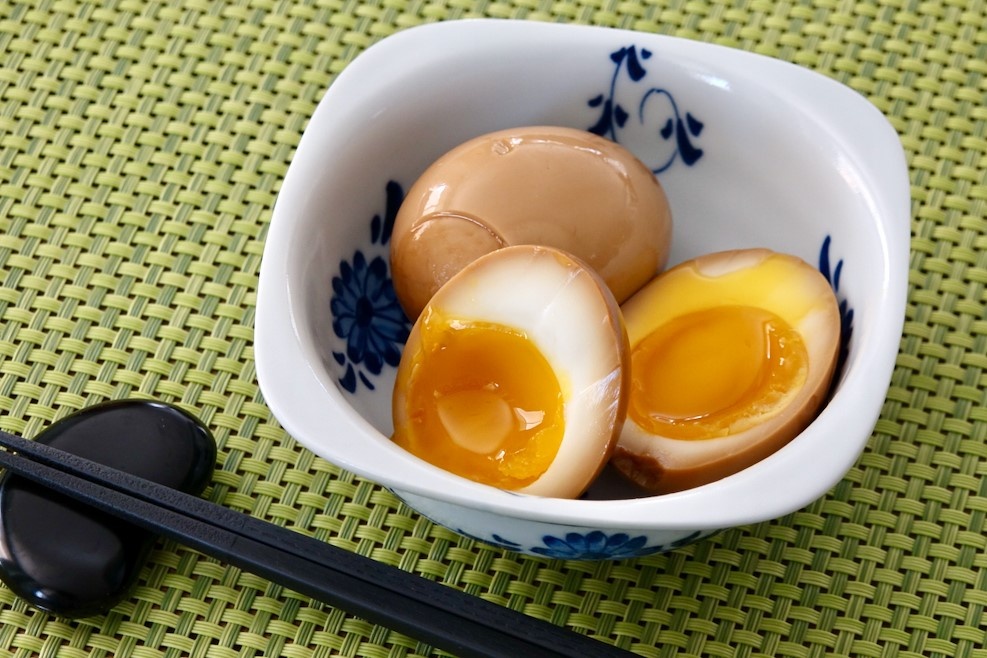 Cach luoc trung kieu Nhat hinh anh