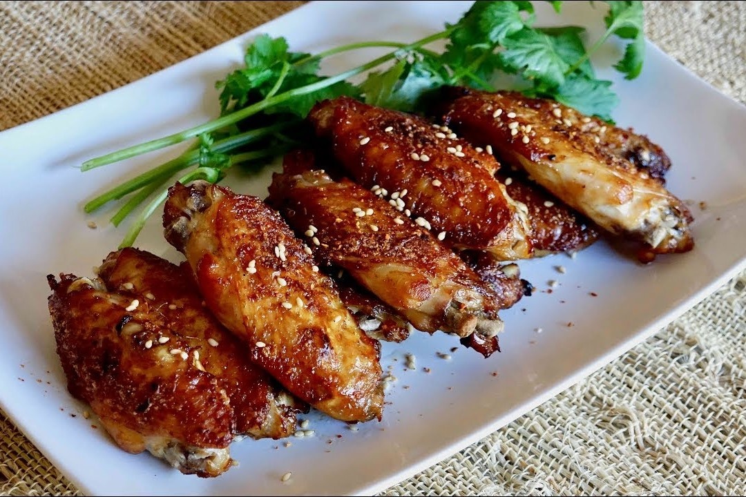 Cach nuong canh ga kieu Nhat hinh anh