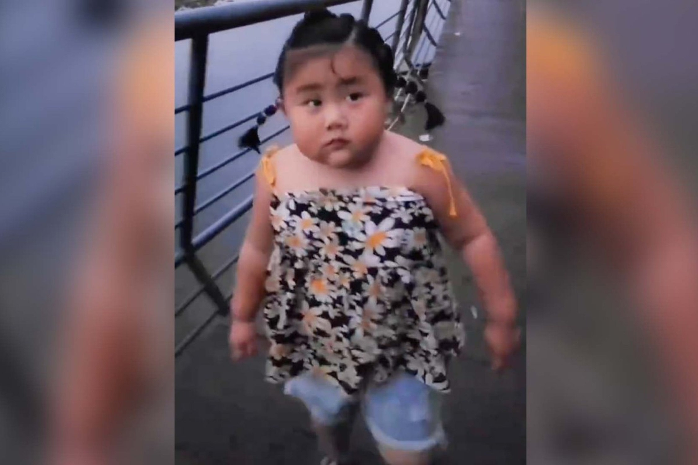 240 trieu nguoi xem video be gai Trung Quoc di bo giam can hinh anh