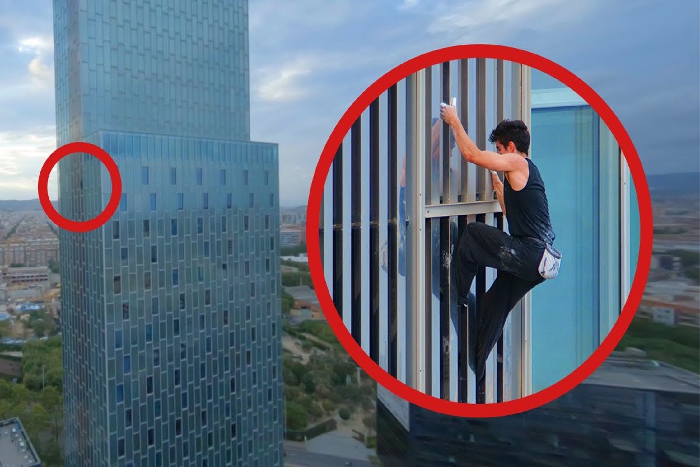 Tay khong leo toa thap cao 122 m hinh anh