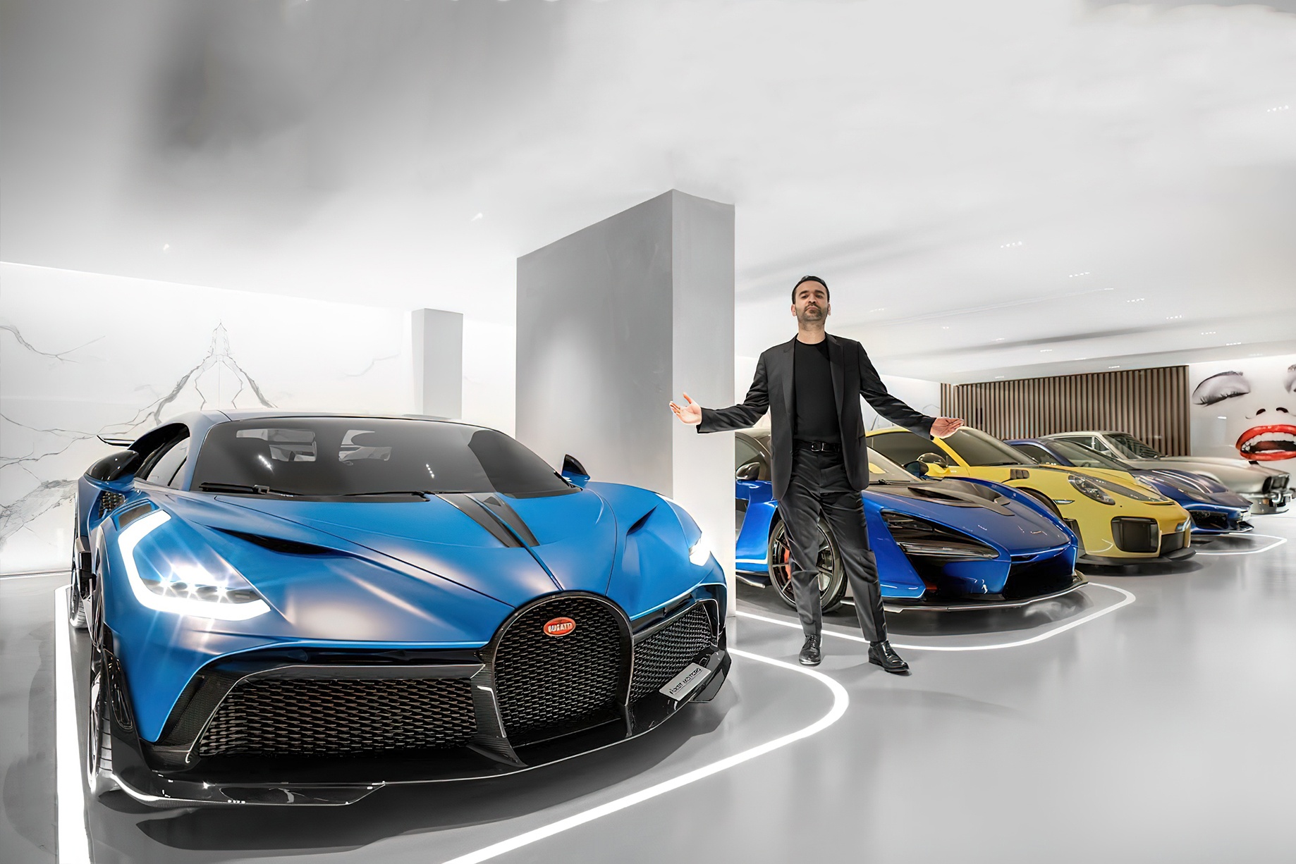 Dan sieu xe hang hiem trong dinh thu 45 trieu USD o Dubai hinh anh