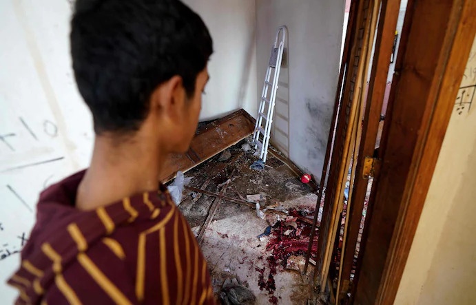 Hang xom cua thu linh IS bi danh so len tran hinh anh