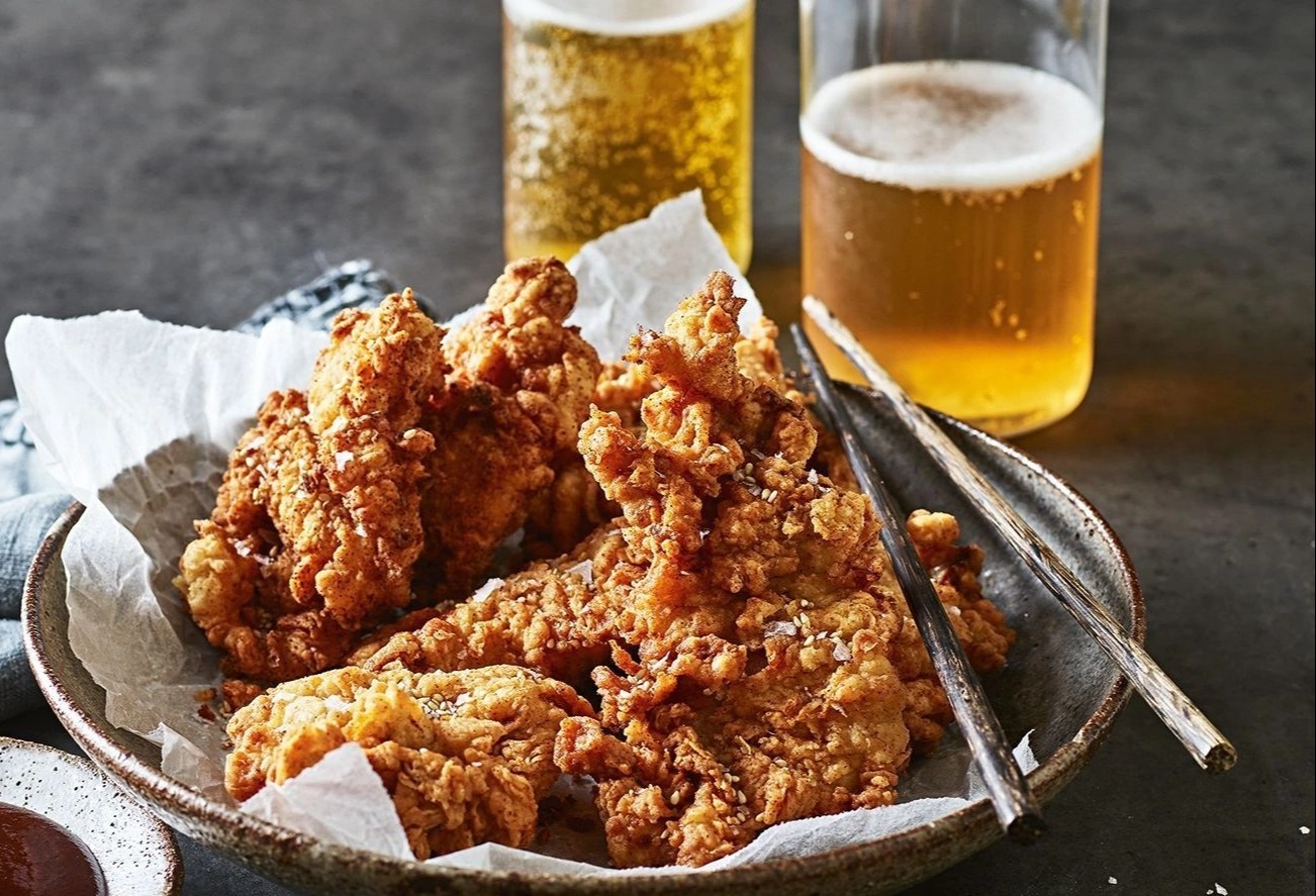 Van hoa an ga ran, uong bia cua nguoi Han Quoc hinh anh