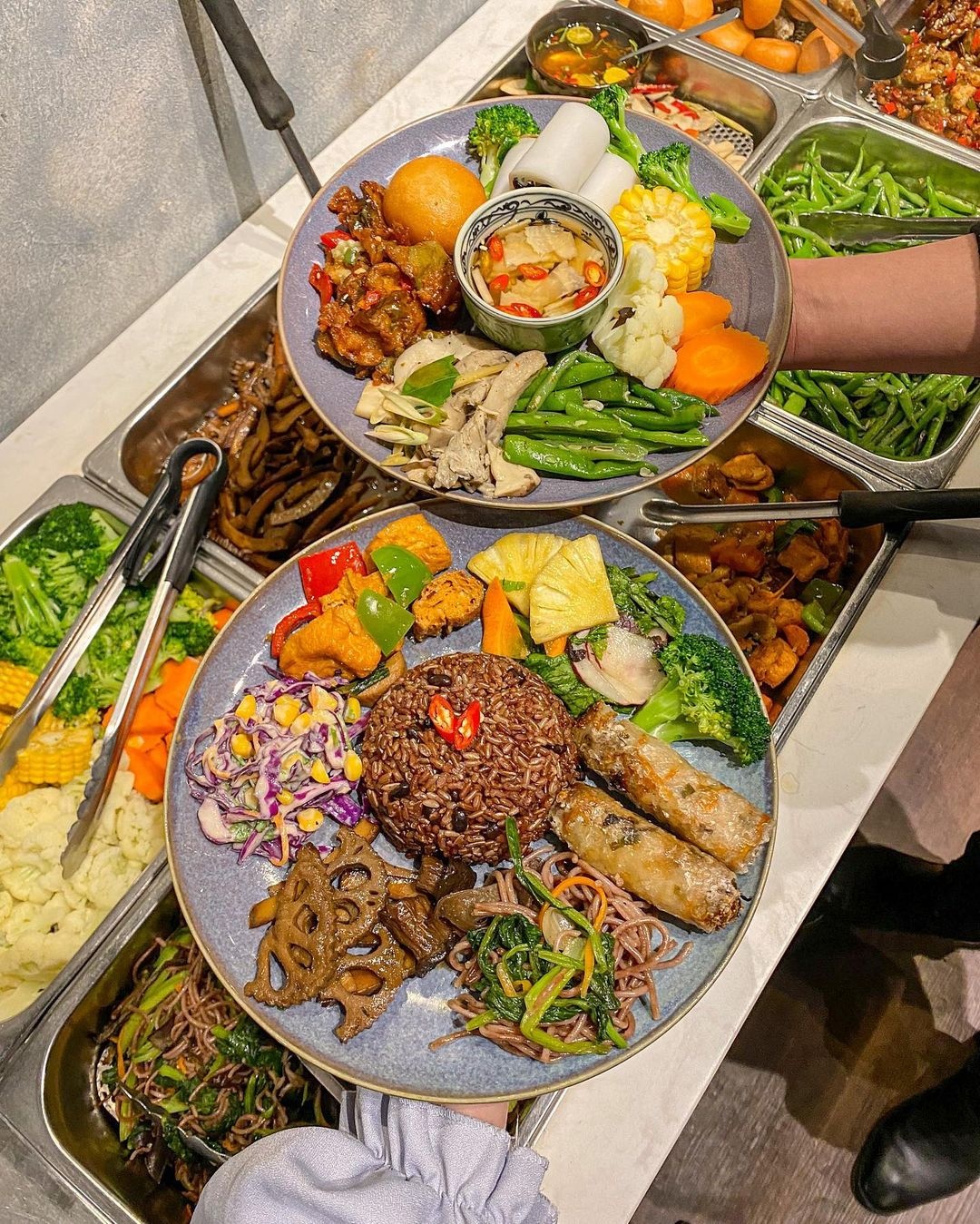 buffet chay ảnh 4 buffet chay anh 4