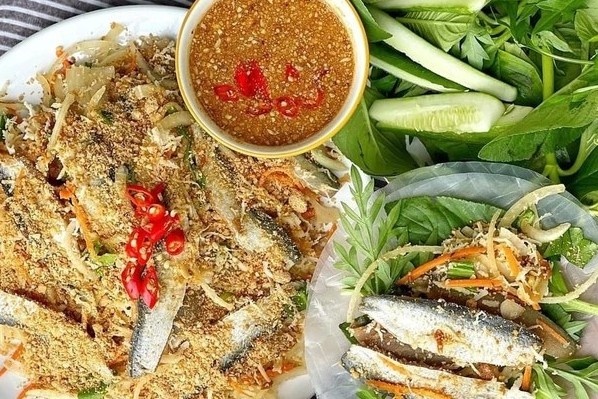 Thu dang so ben trong mon an tai song hinh anh