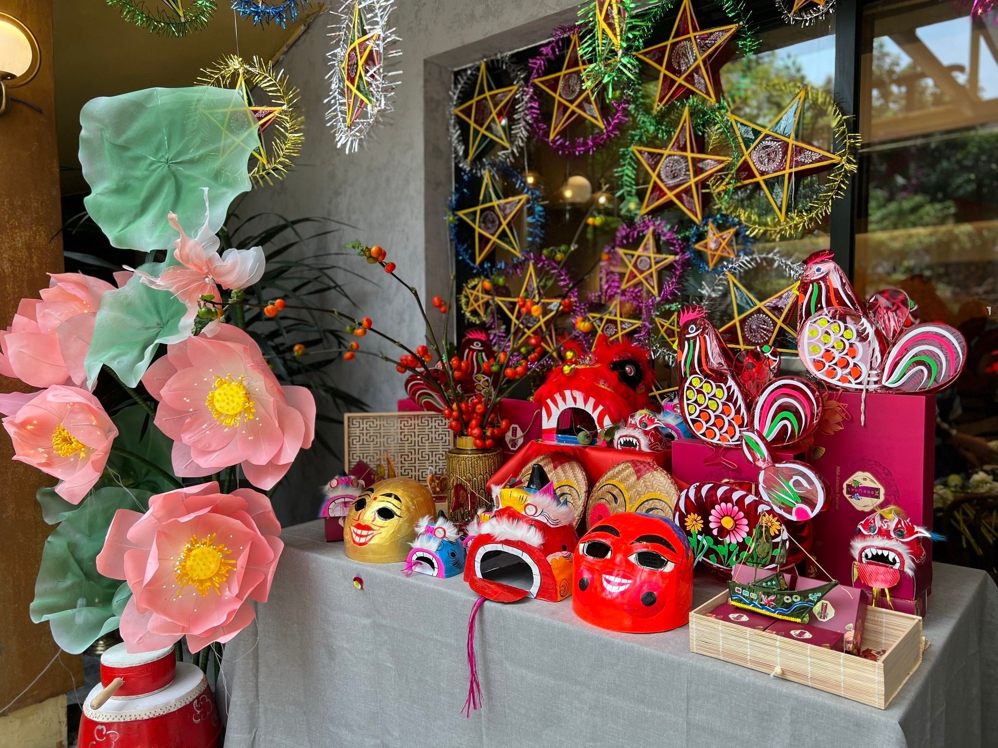 ca phe Trung Thu anh 1