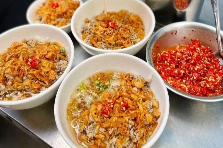 3 mon banh cho bua xe chieu tai Ha Noi hinh anh