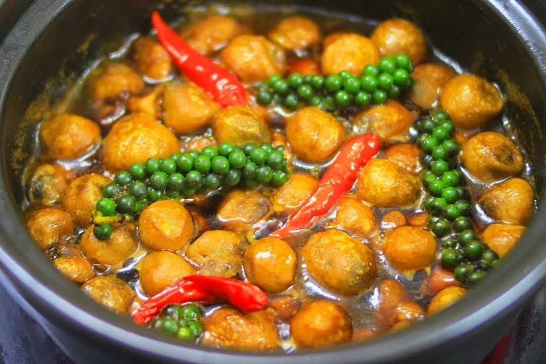 Doi vi voi mon nam kho tieu chay hinh anh