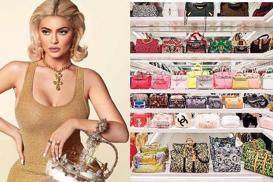 Ban nu nao ao uoc co duoc bo suu tap tui hieu nhu Kylie Jenner? hinh anh