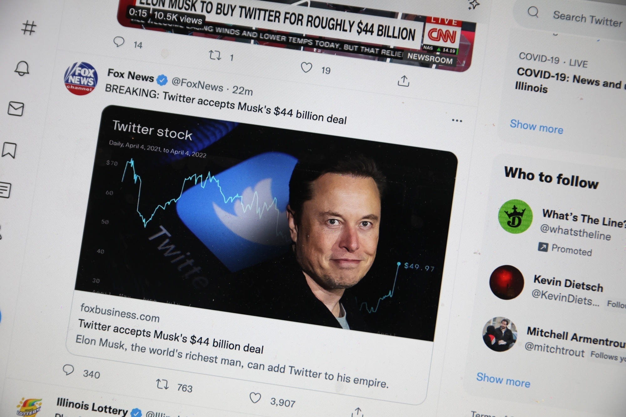 Twitter chi con mot phan ba gia tri ma Elon Musk da mua hinh anh