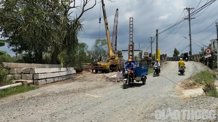 Nhung du an giao thong quan trong o Bac Lieu dang day nhanh tien do hinh anh