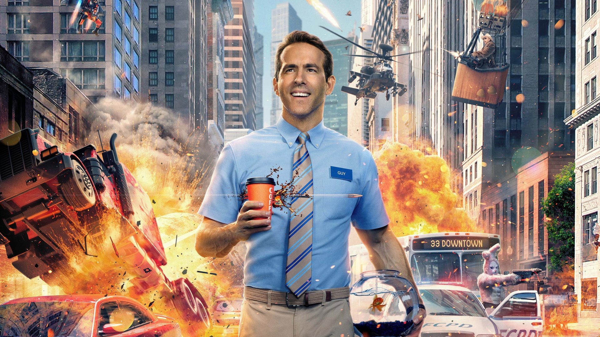 Free Guy,  Ryan Reynolds,  game anh 1