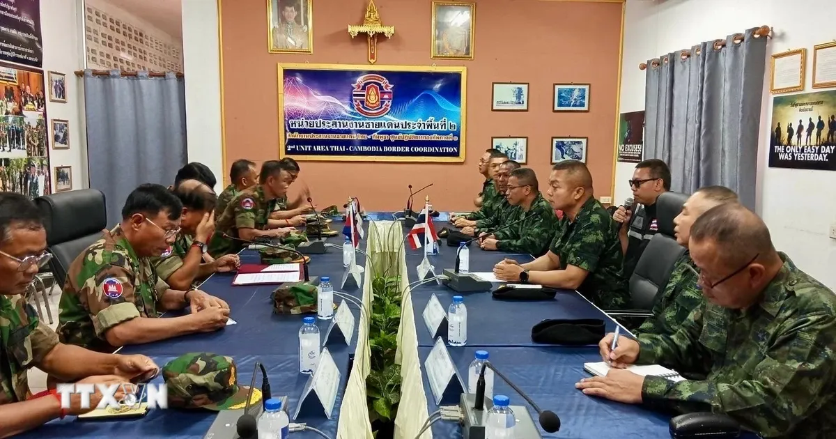 Thai Lan chi ky tuyen bo chung, khong phai hiep dinh hoa binh voi Campuchia hinh anh