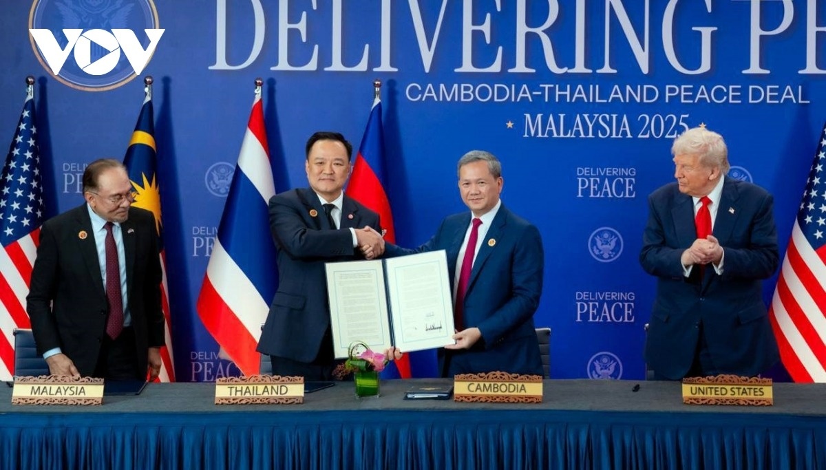 Campuchia len tieng ve cang thang o bien gioi voi Thai Lan hinh anh