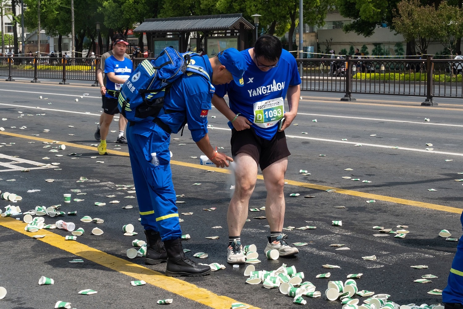 Trung Quoc siet giai chay anh 4