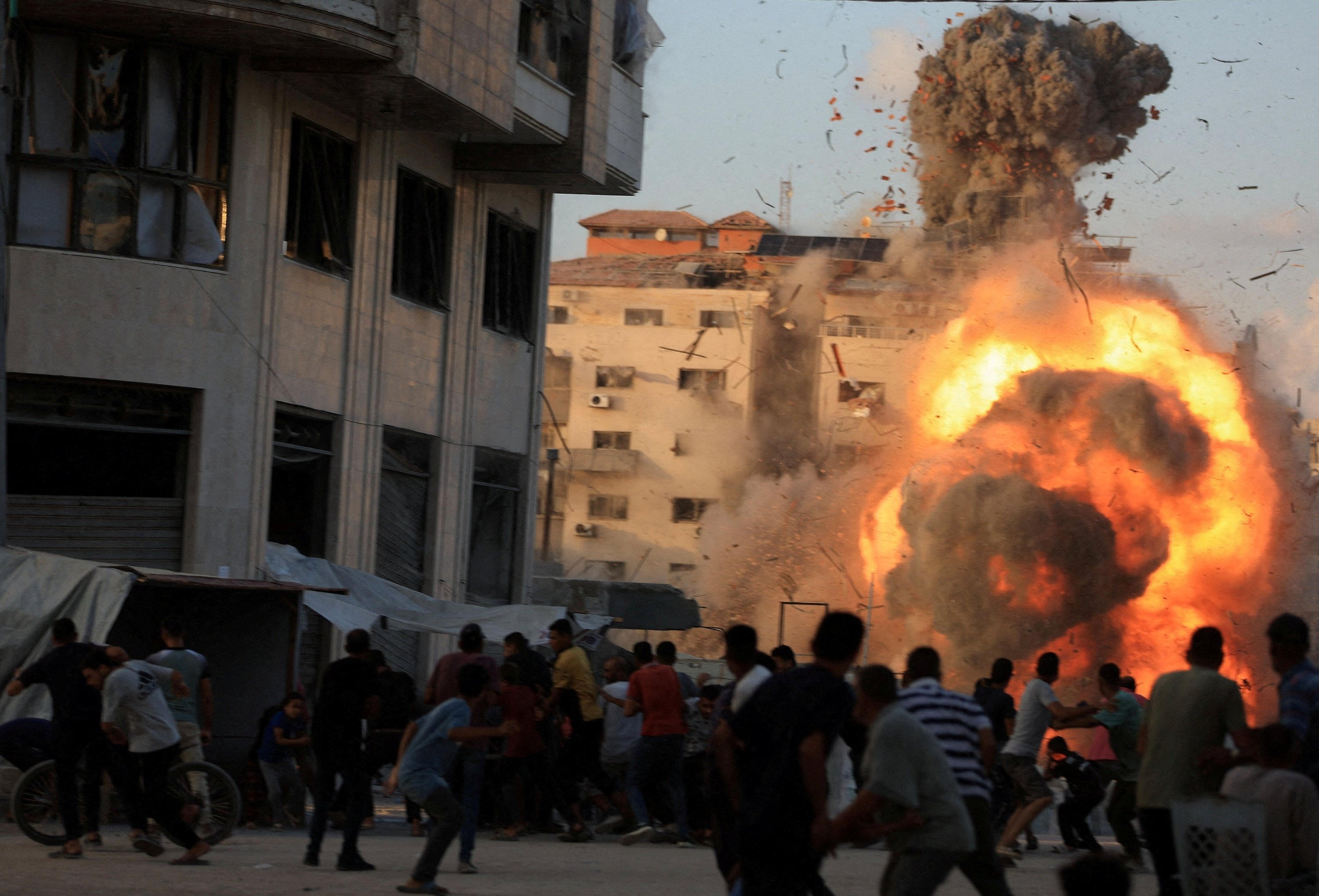 Ngay dam mau tai Gaza sau ngung ban hinh anh