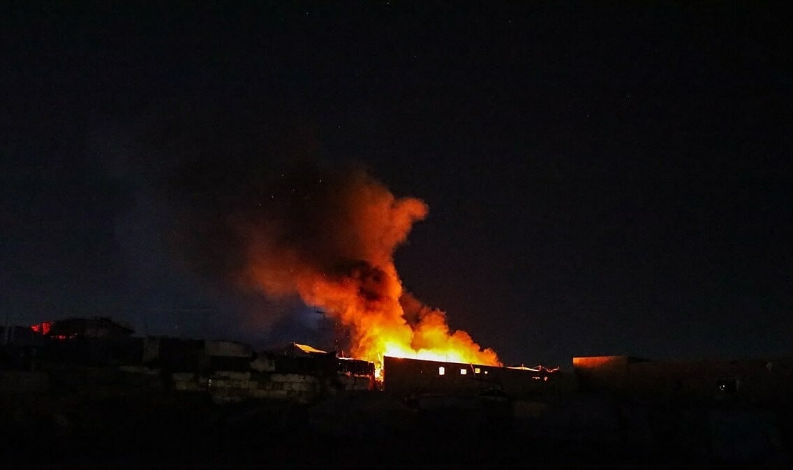 Dam chay tai mo khai thac khi dot Shah cua UAE hinh anh