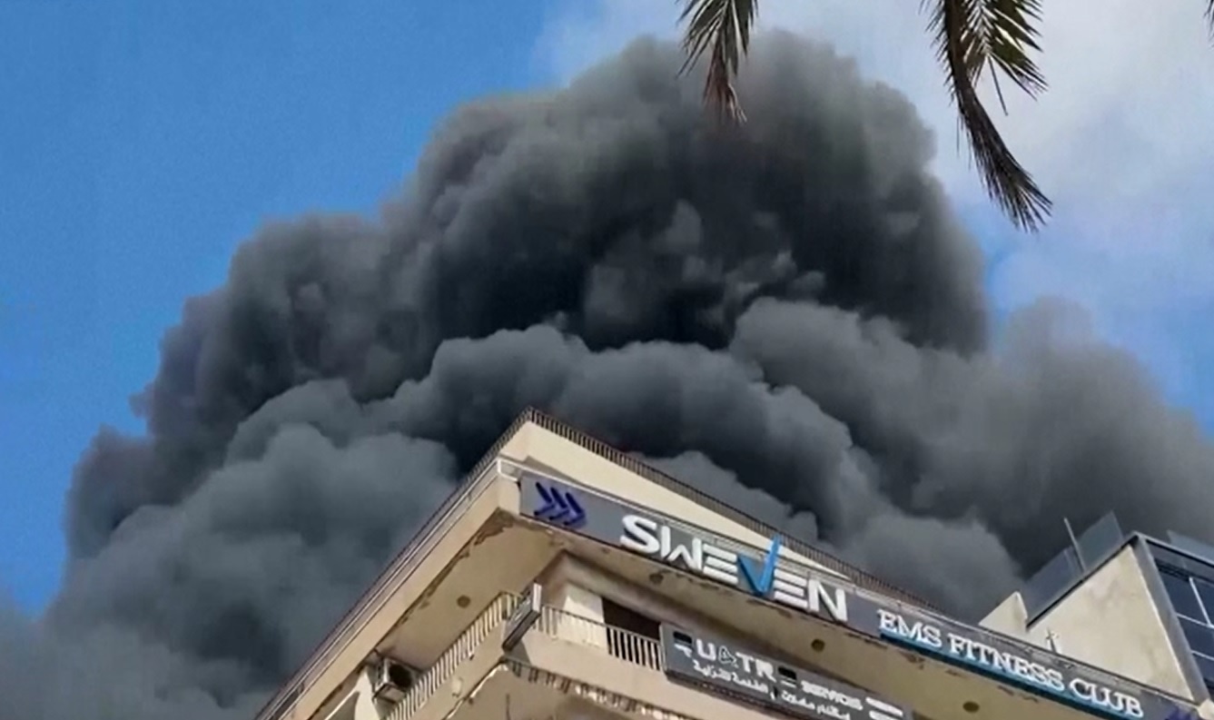 Israel thuc hien dot khong kich lon nhat vao Lebanon hinh anh