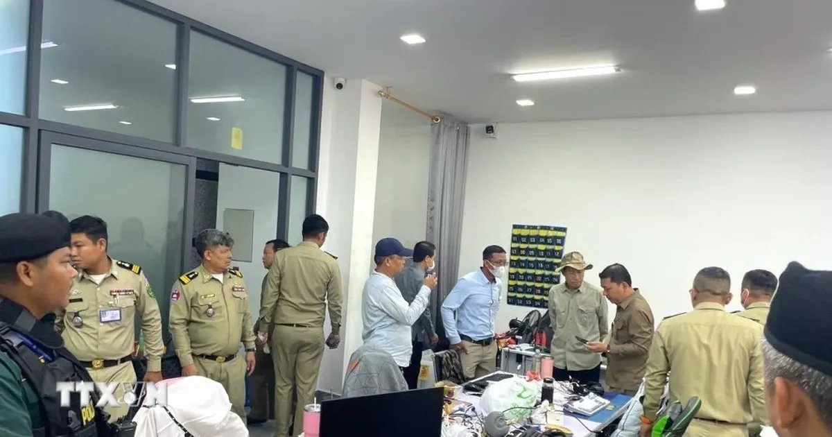 Campuchia truc xuat hang nghin nguoi nuoc ngoai lien quan lua dao truc tuyen hinh anh