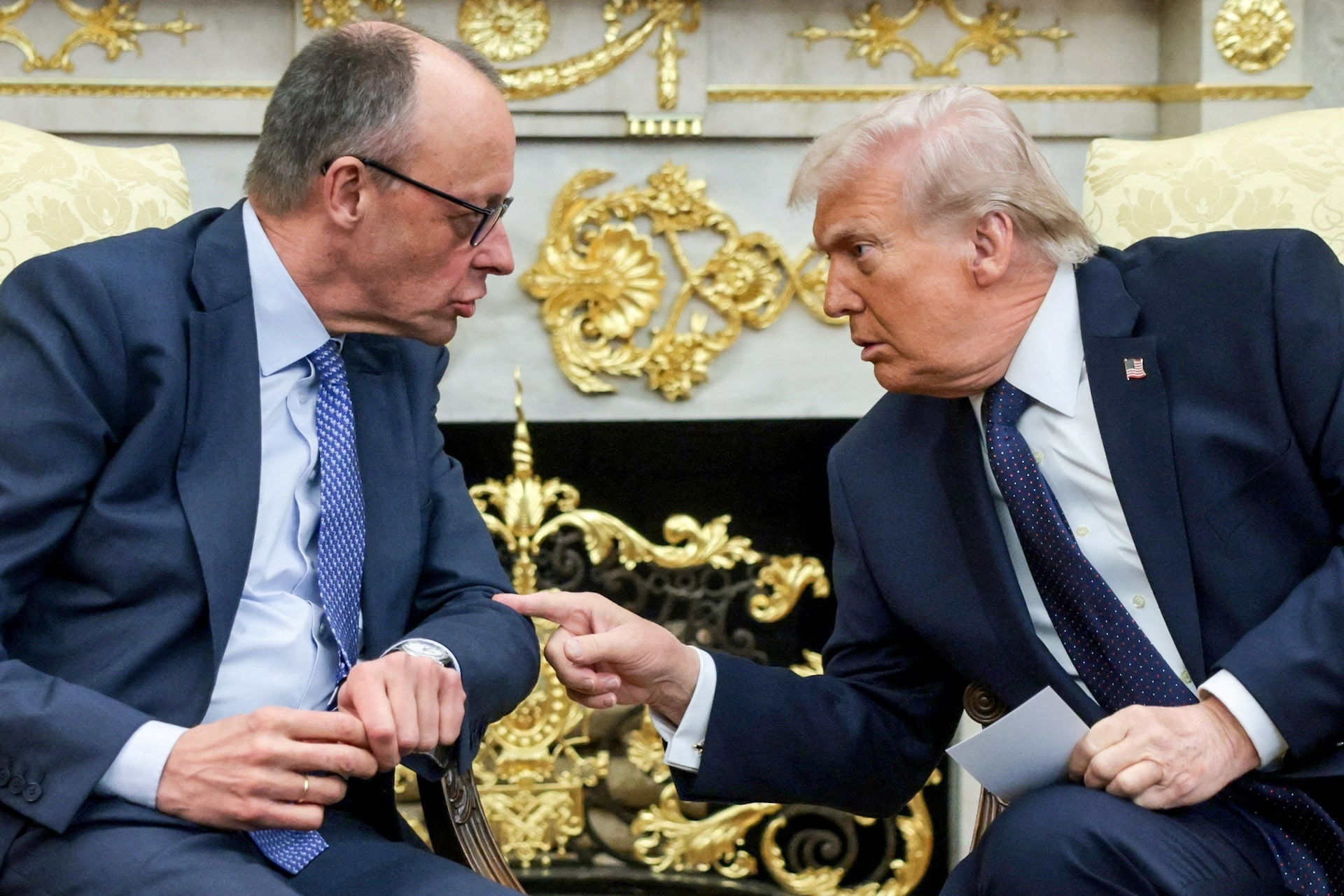 Duc xem nhe con gian cua ong Trump hinh anh