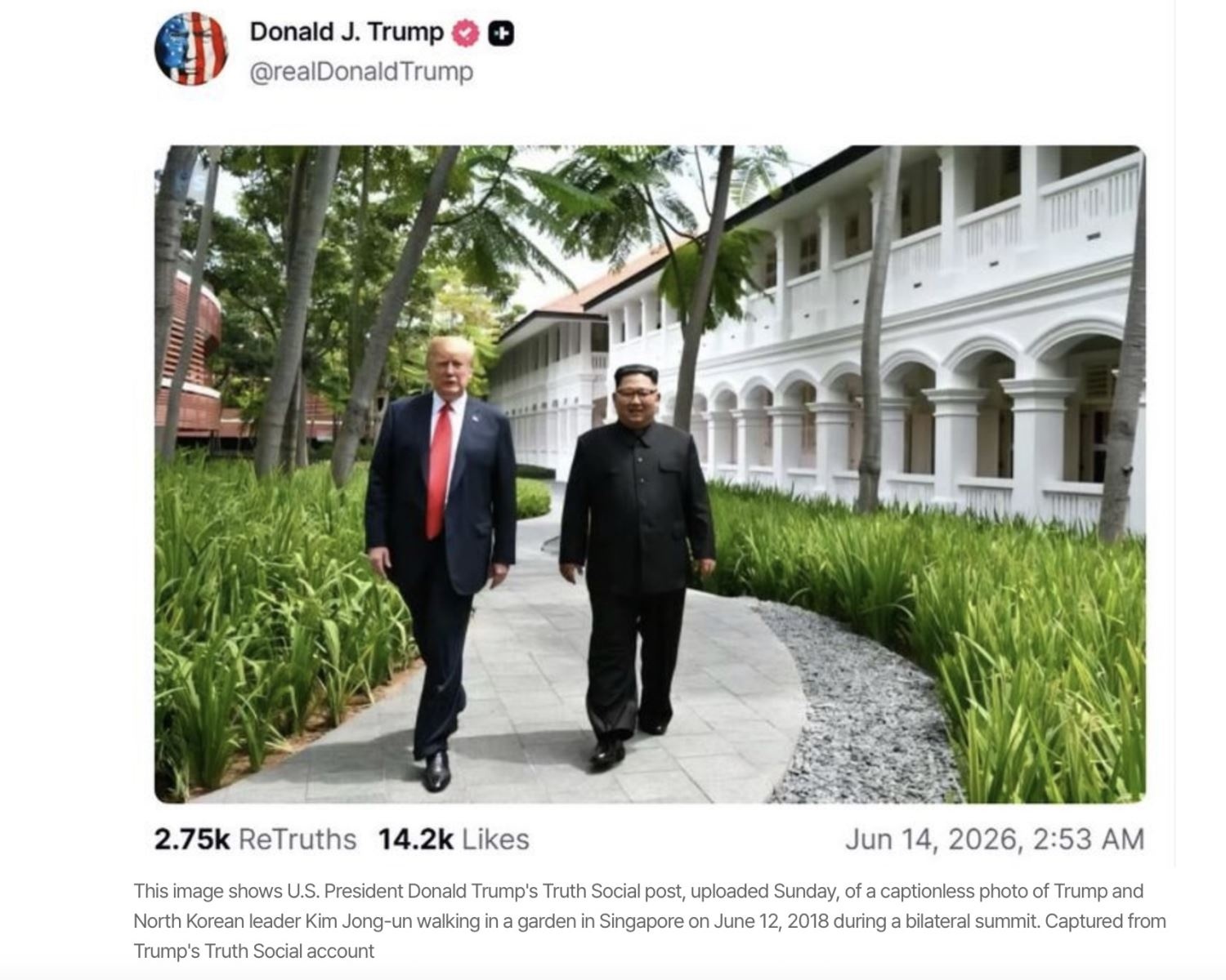 Tin hieu tu dong thai moi cua TT Trump ve quan he My - Trieu hinh anh