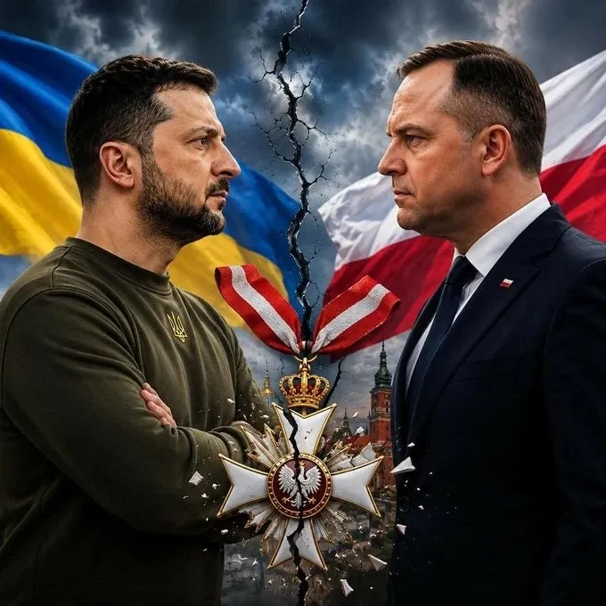 Cuu Thu tuong Ba Lan yeu cau Ukraine tra xe tang va tiem kich hinh anh