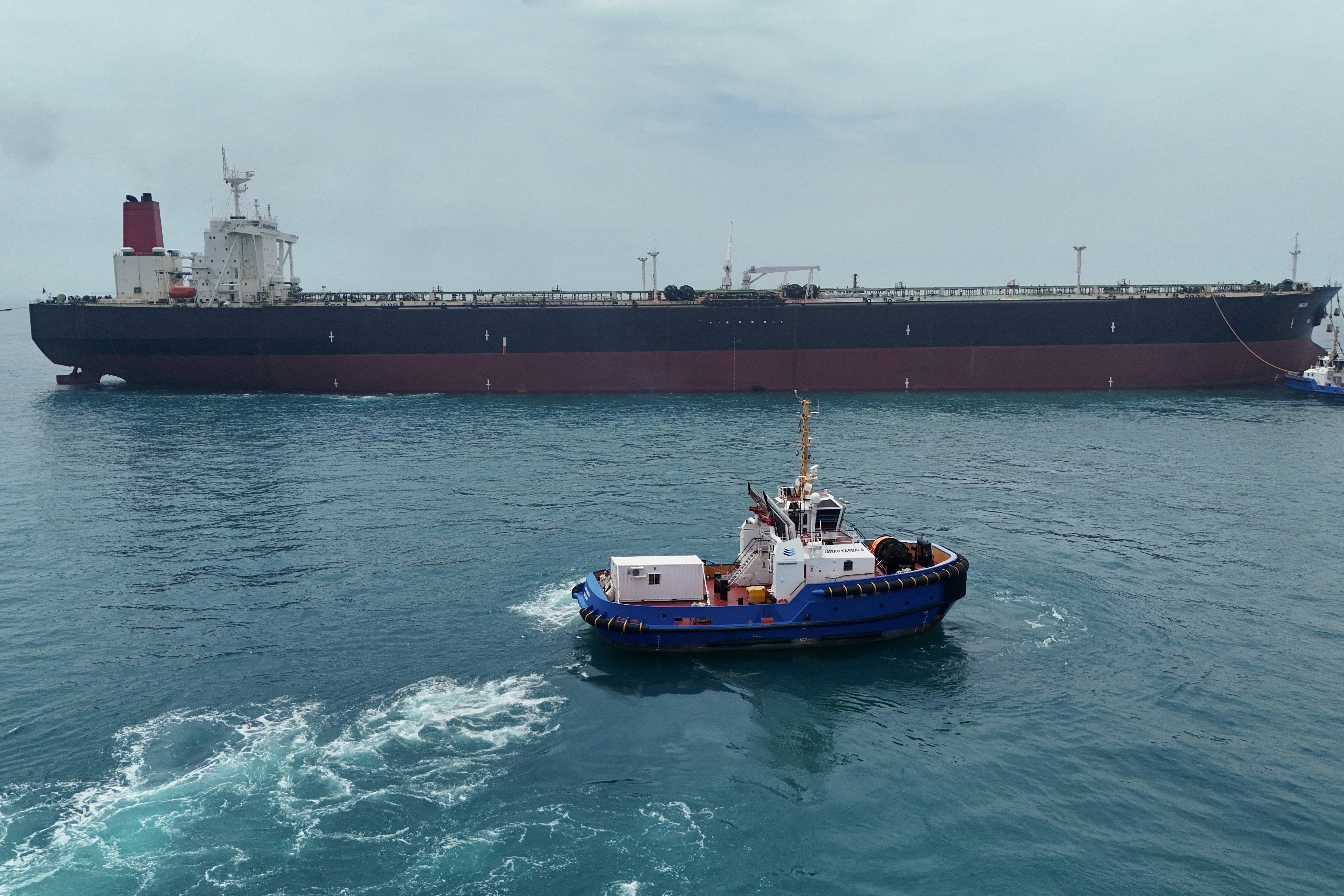 Sinh vat bien lam kho tau o Hormuz hinh anh