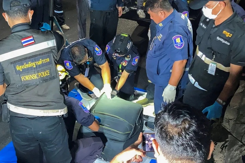 Giau xac trong vali o Thai Lan: Nghi pham nghi dinh 2 an khac hinh anh