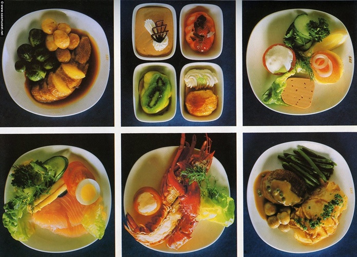 Thực đơn trên máy bay ảnh 15 Thuc don tren may bay anh 15