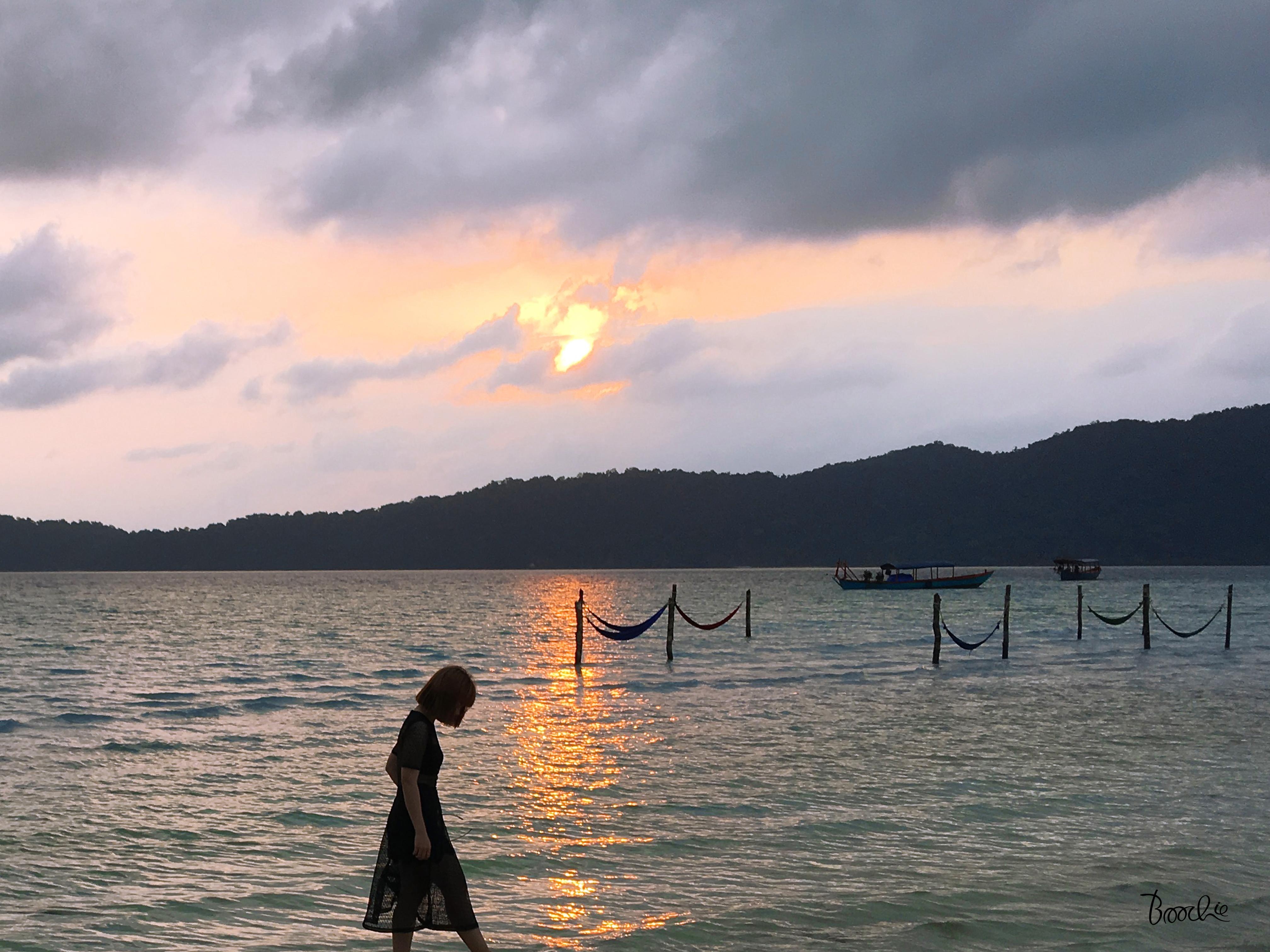He vang tren dao ngoc binh yen Koh Rong Samloem hinh anh