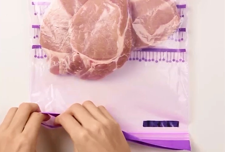 Huong dan lam tui chan khong bao quan thuc pham hinh anh