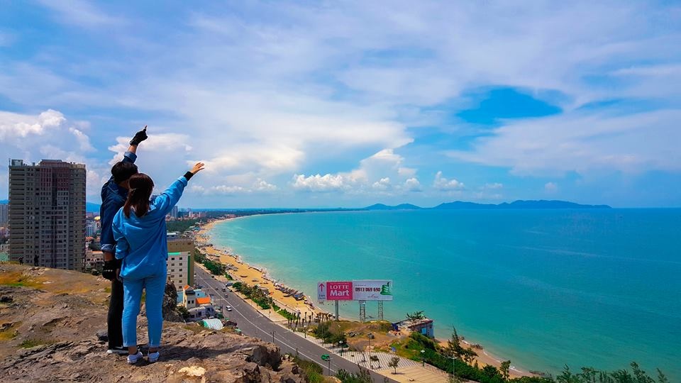 Cuoi tuan len doi ngam bien Vung Tau long gio hinh anh
