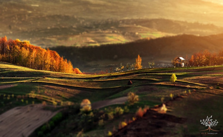 Phong canh mua thu Romania anh 1