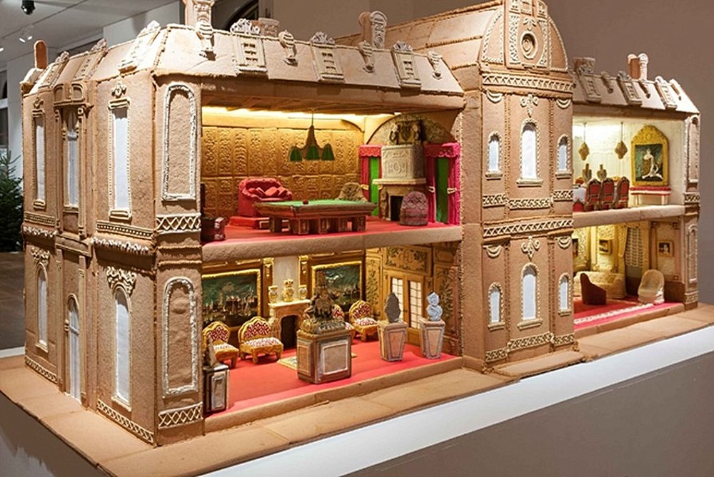 Nha banh gung cong phu nhat the gioi danh cho dem Noel hinh anh