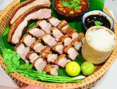 Bi quyet lam thit heo quay thom ngon beo ngay hinh anh