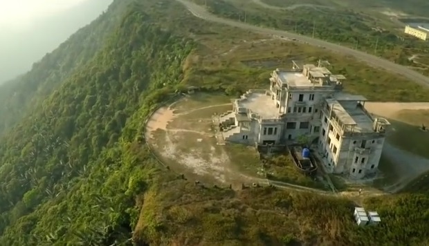 Vuong quoc Campuchia huyen bi nhin tu tren cao hinh anh