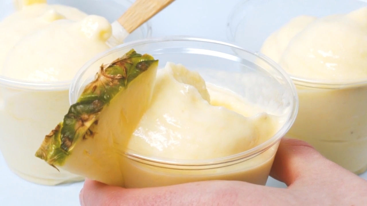 Cach lam sinh to dua thom ngon, sanh min hinh anh