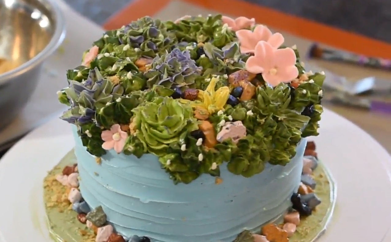 Banh ngot trang mieng hinh cay xuong rong hinh anh