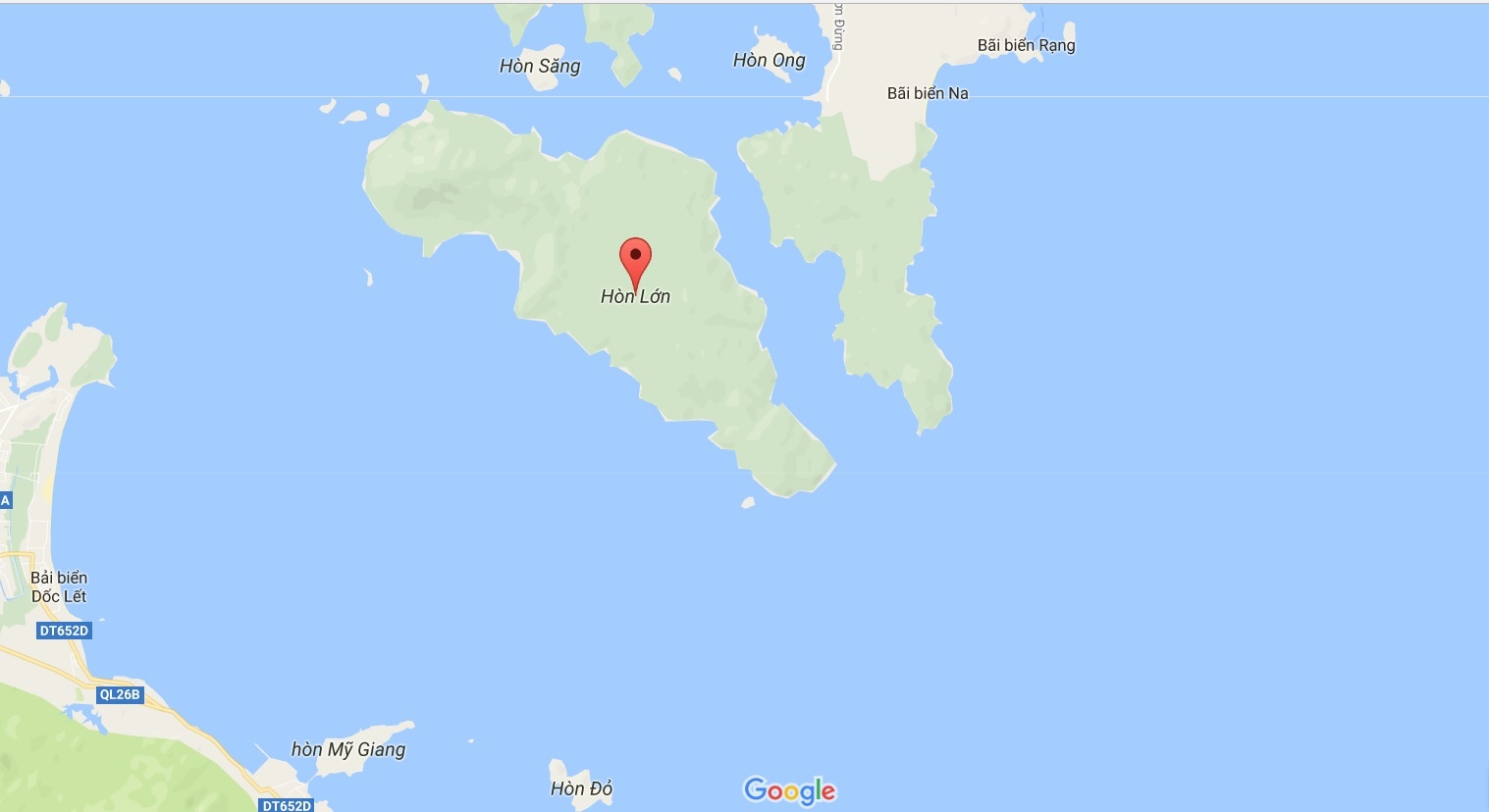 Kham pha dao Hon Lon anh 1