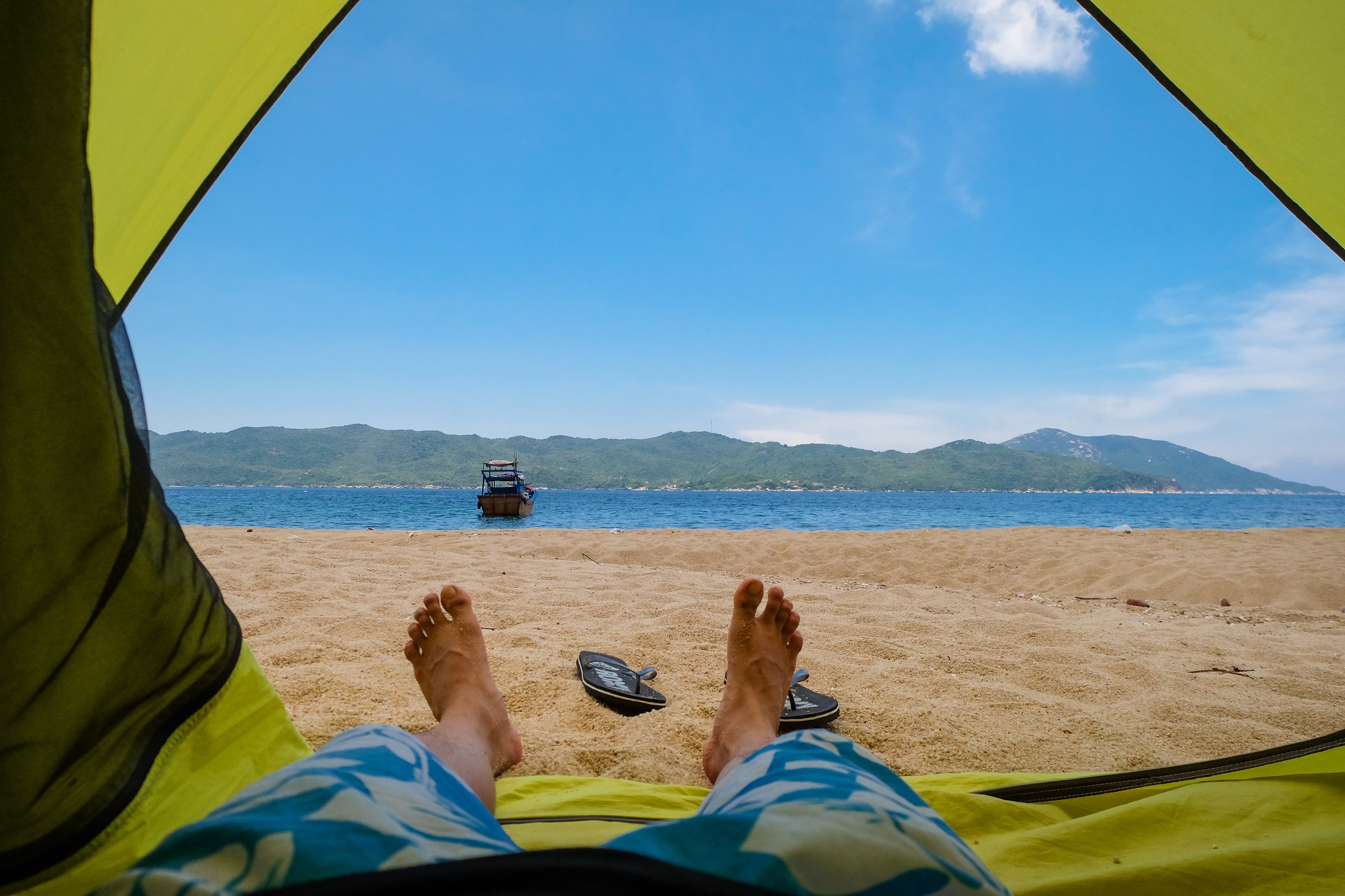 Kham pha dao Hon Lon anh 12