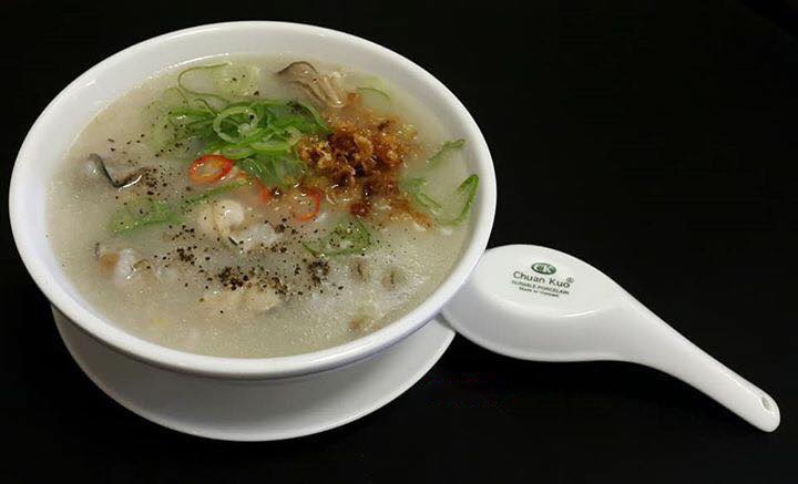 Chao hau sua dam vi ngon, giau dinh duong hinh anh